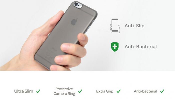UTGATT5 - Native Union Clic Air skal fr Apple iPhone 6(S) Plus - Olive