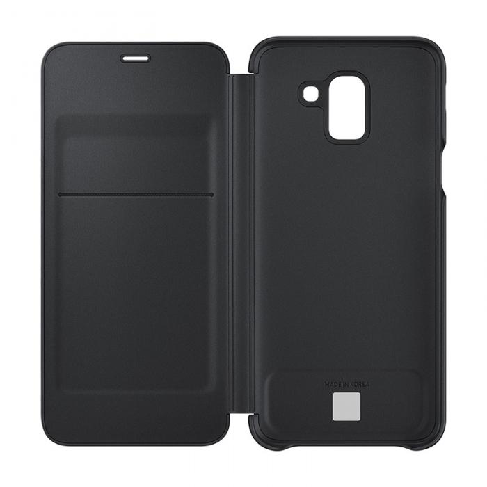 UTGATT5 - Samsung Wallet Cover Galaxy J6 Black