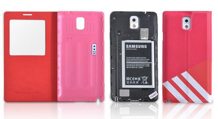 UTGATT5 - Remax Parkour Series fodral till Samsung Galaxy Note 3 N9000 (Rosa)