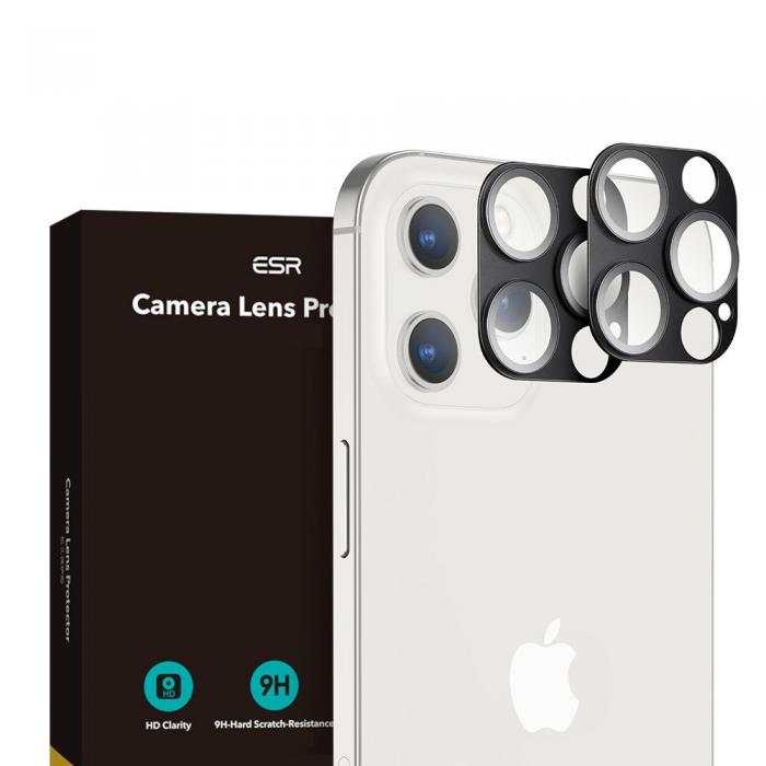 UTGATT5 - ESR Kamera Linsskydd i Hrdet Glas 2-Pack iPhone 12 Pro