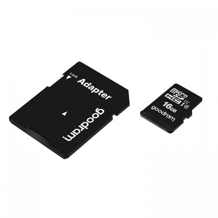UTGATT1 - Goodram Microcard 16 GB micro SD HC UHS-I class 10 memory card