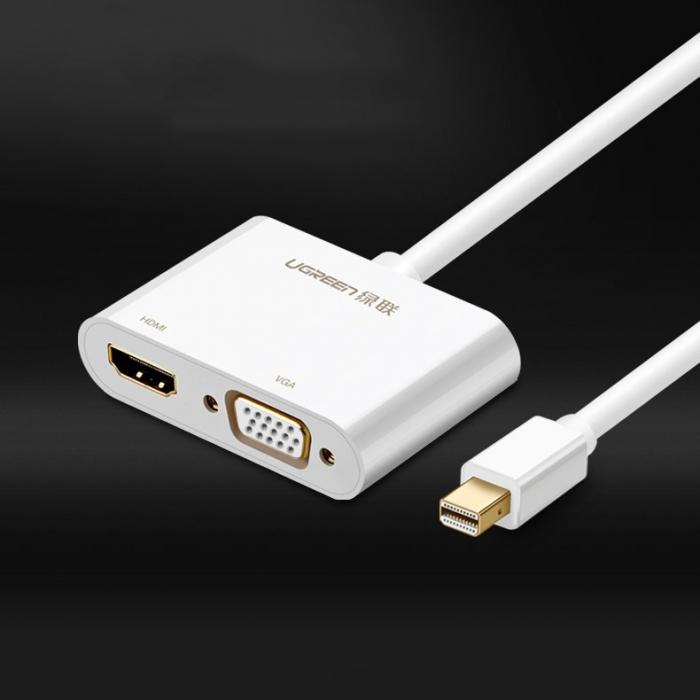 UTGATT1 - UGreen HDMI/VGA DisplayPort adapter 4K@30 Hz Full HD 1080p Vit