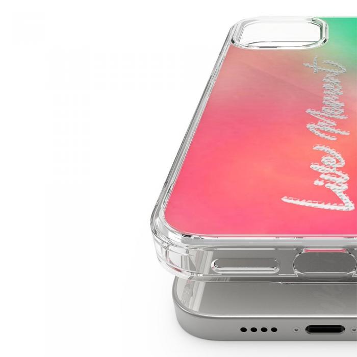 OEM - Ringke Fusion Bumper Skal iPhone 12 Mini - Rosa Grn