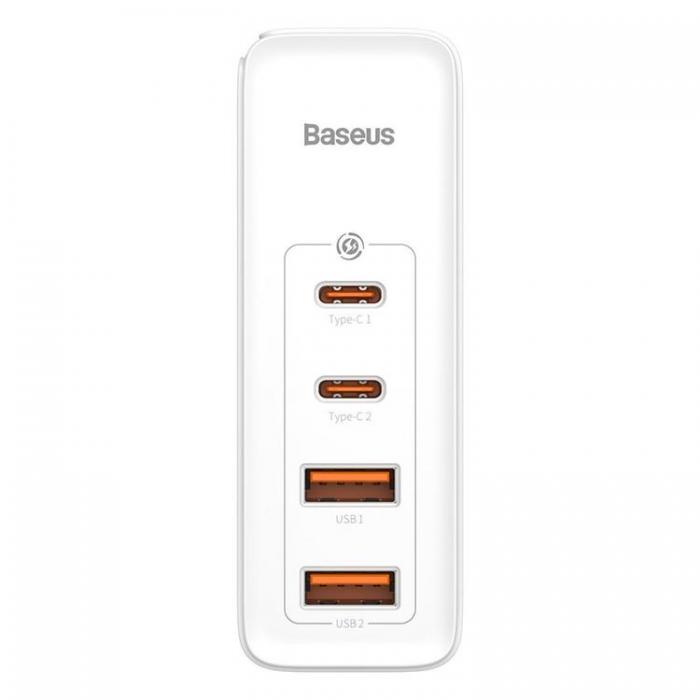 BASEUS - Baseus GaN2 Pro Fast Vggladdare USB Type-C 100W - Vit
