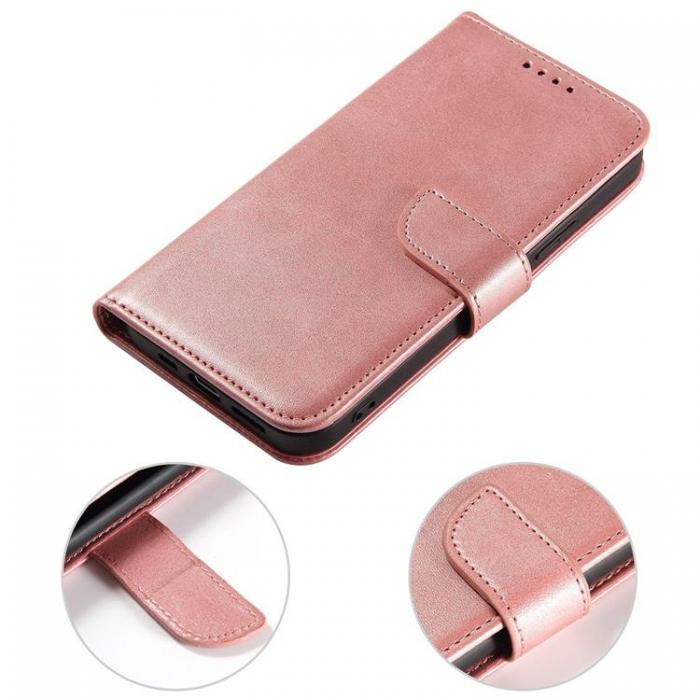 UTGATT5 - Magnet Elegant Kickstand Fodral Samsung Galaxy A32 5G - Rosa