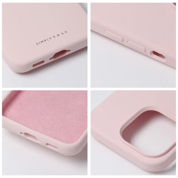 Roar - Roar iPhone 15 Plus Mobilskal Roar Cloud Skin - Rosa