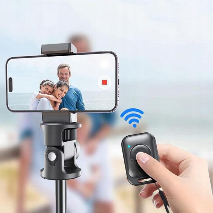 Tech-Protect - Tech-Protect Bluetooth Selfie Stick Tripod - Vit