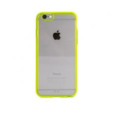 Xqisit - Xqisit iPlate Odet Skal till iPhone 6 / 6S - Lime/Transparent