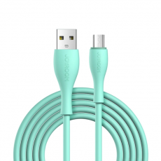 Joyroom - Joyroom USB-A Till Micro-USB Kabel 2m - Grön