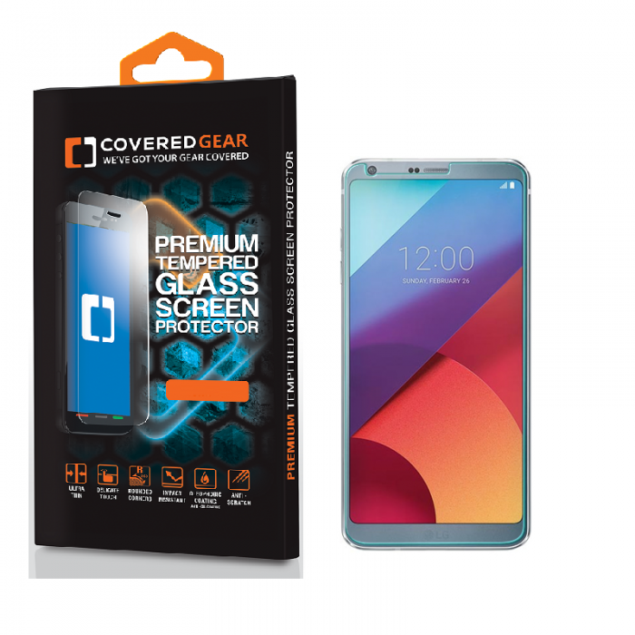 CoveredGear - CoveredGear hrdat glas skrmskydd till LG G6