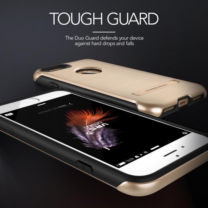 UTGATT5 - Verus Duo Guard Skal till Apple iPhone 7/8/SE 2020 - Gold