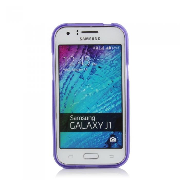 UTGATT5 - Flexicase Skal till Samsung Galaxy J1 - Matte Lila