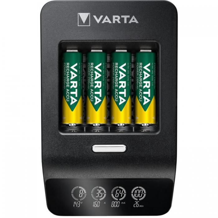 VARTA - Varta LCD Ultra Fast Charger AA/AAA inkl 4xAA