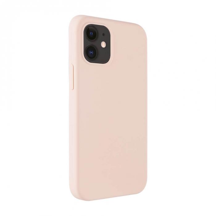 UTGATT1 - Vivanco Hype Silikon Skal iPhone 12 Mini - Rosa Sand
