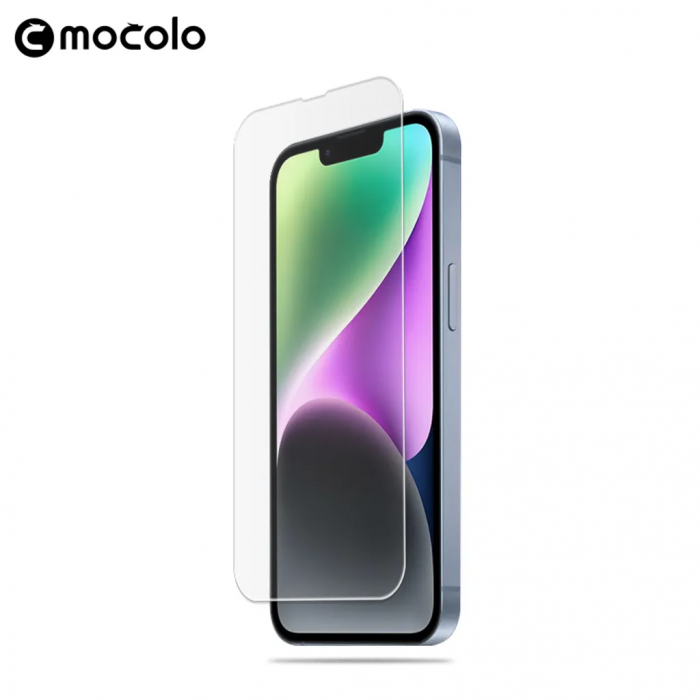 Mocolo - Mocolo iPhone 15 Plus Hrdat Glas Skrmskydd 2.5D