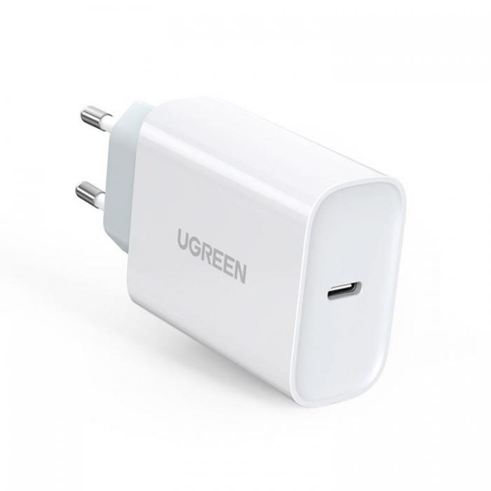 UTGATT1 - Ugreen Travel Vggladdare USB-C 30 W - Vit