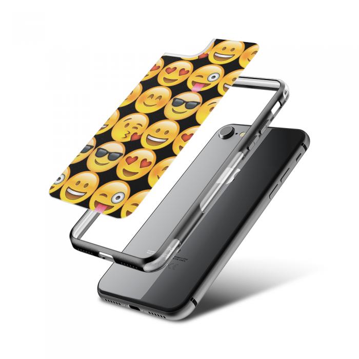 UTGATT5 - Fashion mobilskal till Apple iPhone 7 - Emoji - Smileys