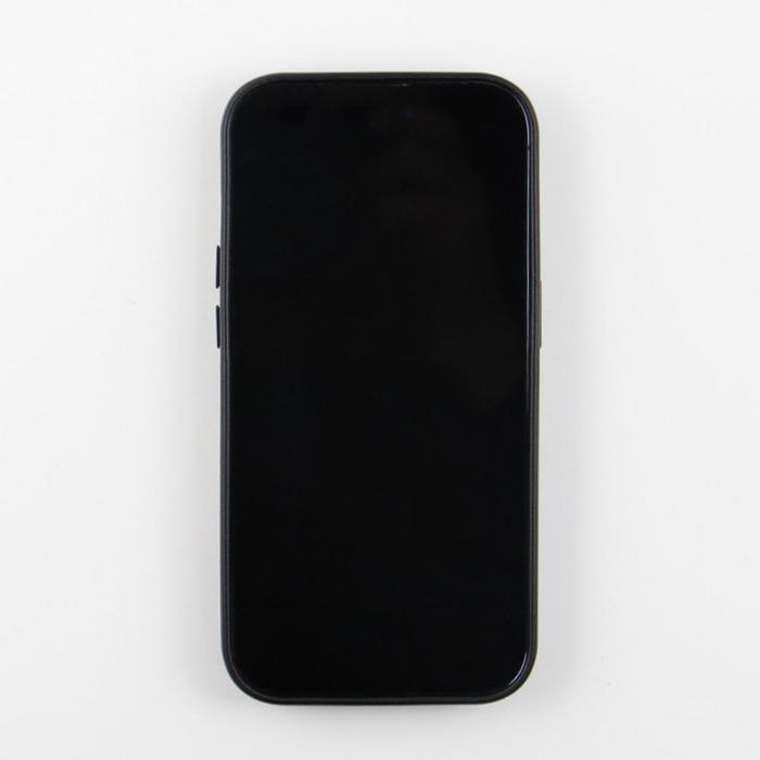 OEM - Lderfodral till iPhone 12/12 Pro, Svart, Skyddande & Stilrent