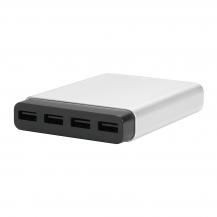 Just Mobile - Just Mobile AluCharge multi-port USB Laddare