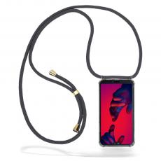 CoveredGear - Boom Huawei P20 Pro skal med mobilhalsband - Grey Cord