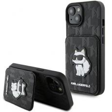 KARL LAGERFELD - Karl Lagerfeld iPhone 15 Mobilskal Korthållare Choupette
