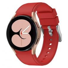 A-One Brand - Galaxy Watch Armband Silikon (20mm) - Röd