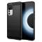 A-One Brand - Xiaomi 12T/12T Pro Skal Carbon Flexible Silicone - Svart