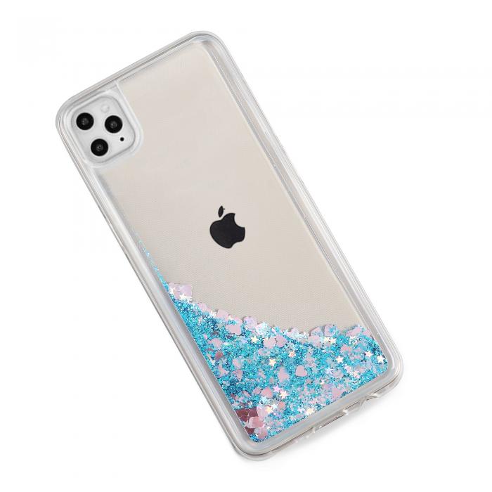 Boom of Sweden - Glitter Skal till Apple iPhone 11 Pro Max - Bl