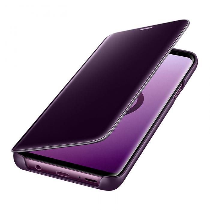 UTGATT4 - Samsung Clear View Cover Galaxy S9+ Purple