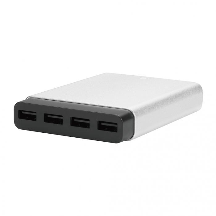 UTGATT1 - Just Mobile AluCharge multi-port USB Laddare