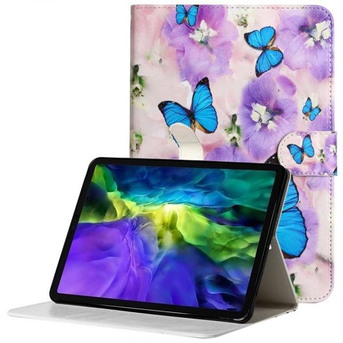 UTGATT1 - iPad mini 6 (2021) Fodral Premium - Flower and Butterfly