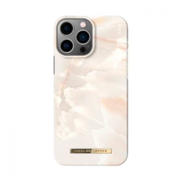 UTGATT1 - Ideal Of Sweden Magsafe iPhone 14 Pro Skal Fashion - Rose Pearl Marble