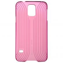 BASEUS - BASEUS Seashell Skal till Samsung Galaxy S5 - Magenta