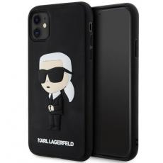 KARL LAGERFELD - Karl Lagerfeld iPhone 11/XR Mobilskal Rubber Ikonik 3D
