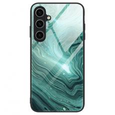 Taltech - Galaxy A55 Mobilskal Marmormålad - Malachite