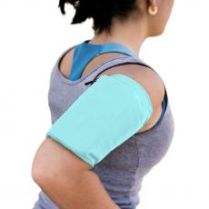 A-One Brand - Elastic Fabric Armband L Running Fitness - Blå