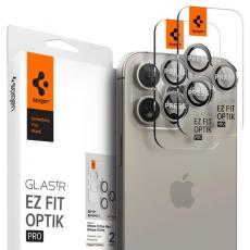 Spigen - [2-PACK] Spigen iPhone 15 Pro/15 Pro Max Kameralinsskydd i Härdat Glas
