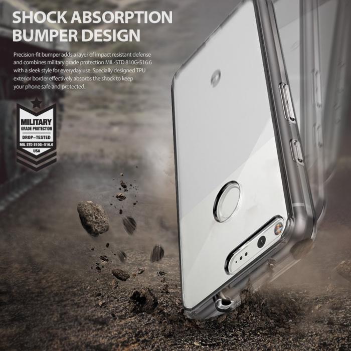 UTGATT5 - Ringke Fusion Shock Absorption Skal till Google Pixel XL - Gr�