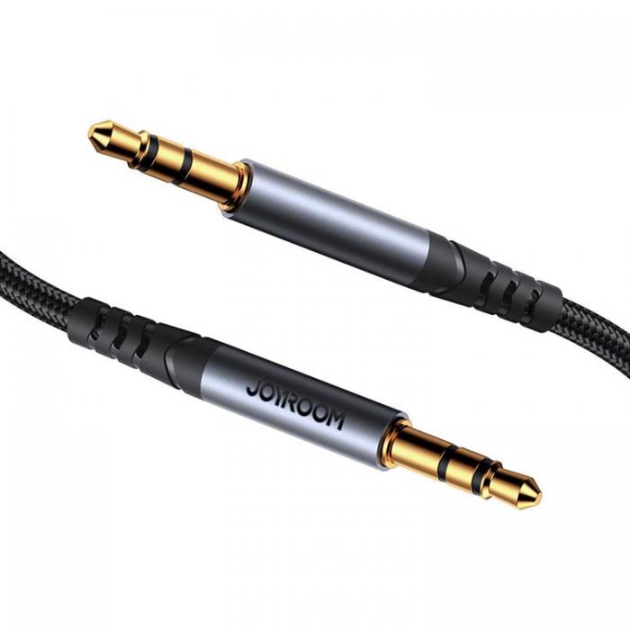Joyroom - Joyroom Stereo Ljud kabel AUX 3.5 mm minijack 1.2m (SY-A08) - Svart