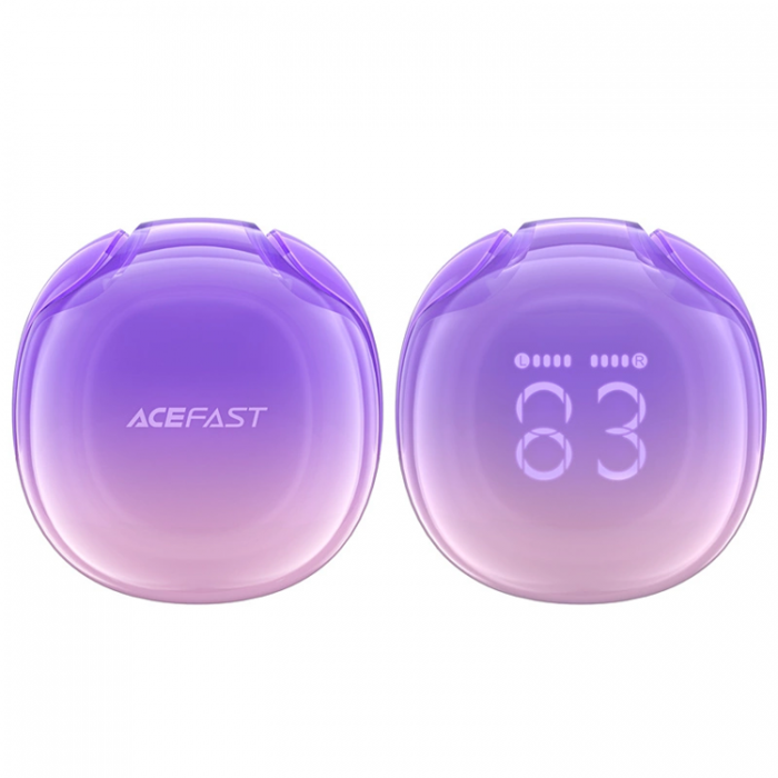 Acefast - Acefast T9 Bluetooth 5.3 In-Ear Trdlsa Hrlurar - Lila
