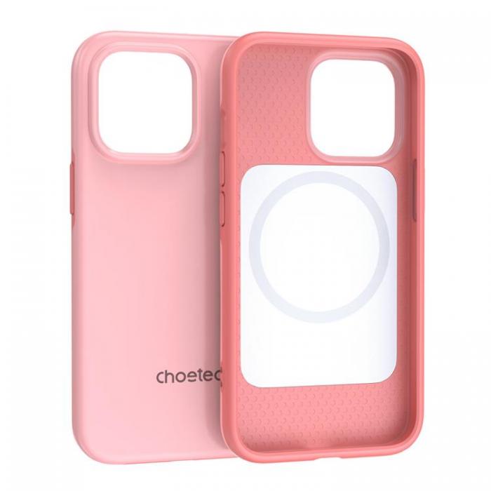 Choetech - Choetech iPhone 13 Pro Skal Magsafe MFM Anti-drop - Rosa