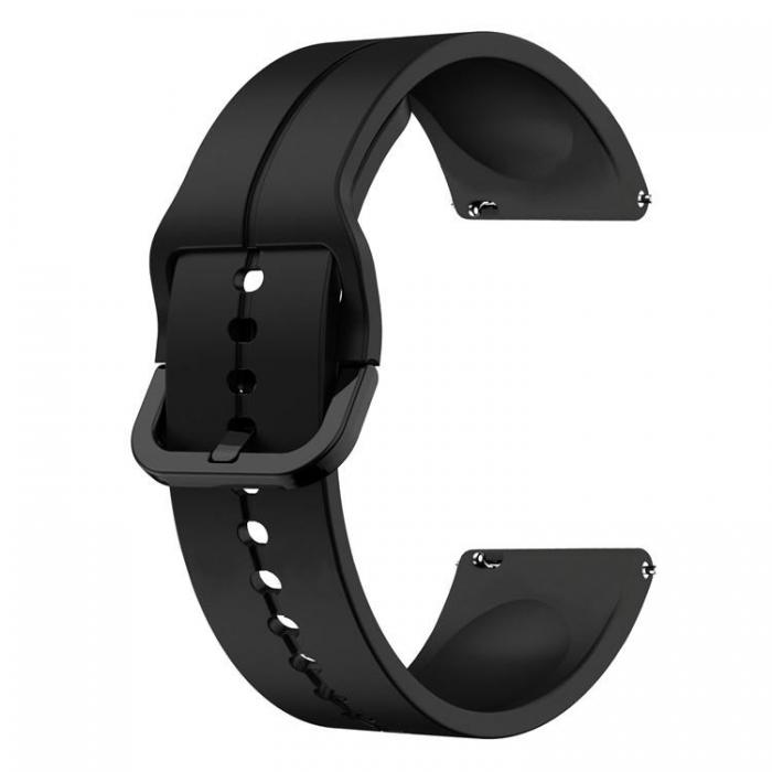 A-One Brand - Galaxy Watch 6 Classic (47mm) Armband Silikon - Svart