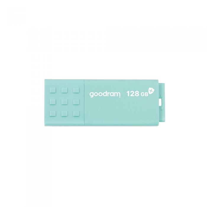 Goodram - Goodram 128GB USB 3.0 Minne UME3 Care Ljusgrn