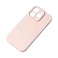 A-One Brand - iPhone 14 Pro Max Mobilskal MagSafe Silikon - Rosa
