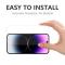 A-One Brand - [1-PACK] iPhone 14 Pro Skrmskydd Hrdat Glas - Clear