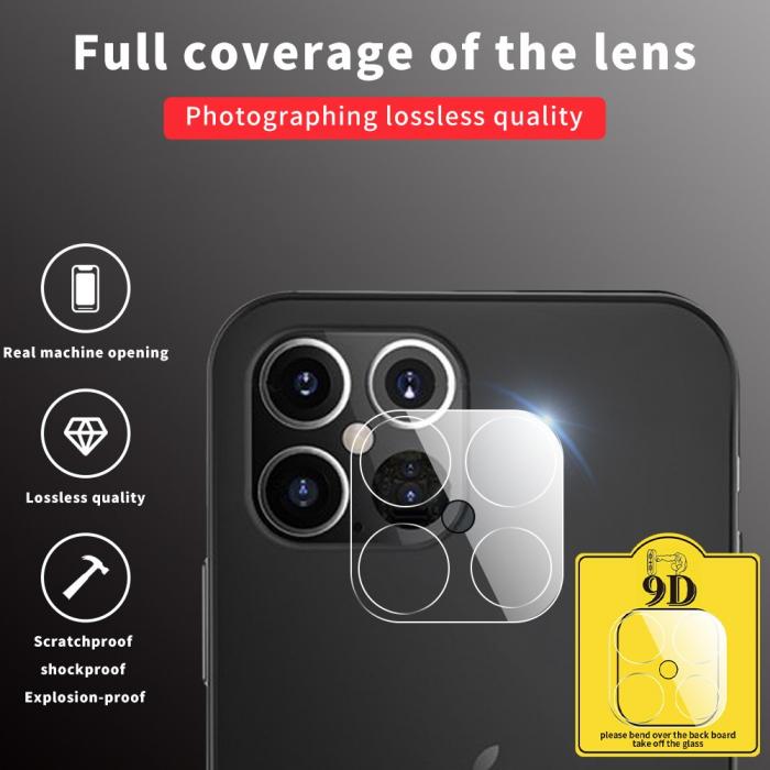 OEM - Kameralinsskydd i Hrdat Glas iPhone 12 Pro Max