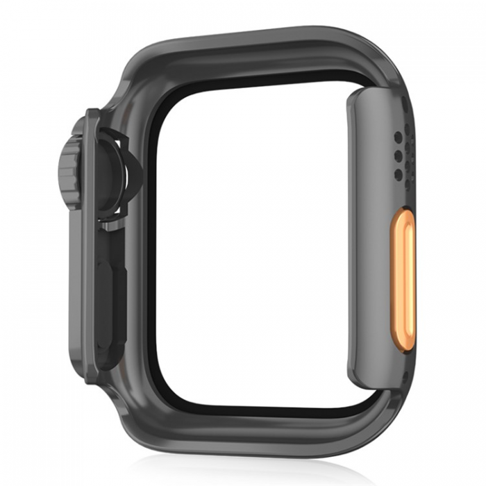 A-One Brand - Apple Watch 7/8 (45mm) Frvandla utseendet till Apple Watch Ultra - Svart