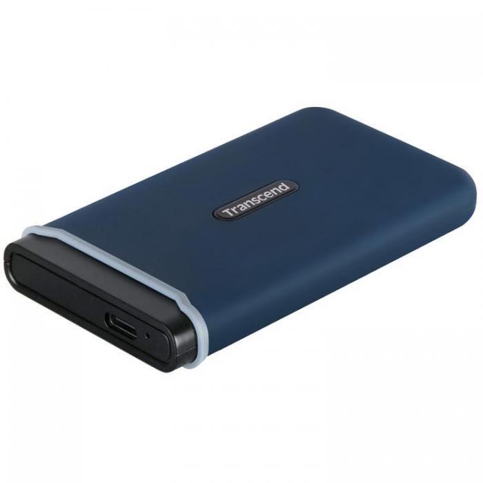 Transcend - Transcend Portabel SSD ESD370C USB-C 250GB (R1050/W950)