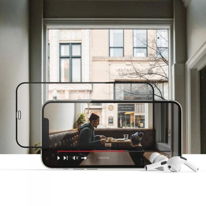 Hofi - HOFI iPhone 14 Pro Skrmskydd i Hrdat glas Pro+ - Svart
