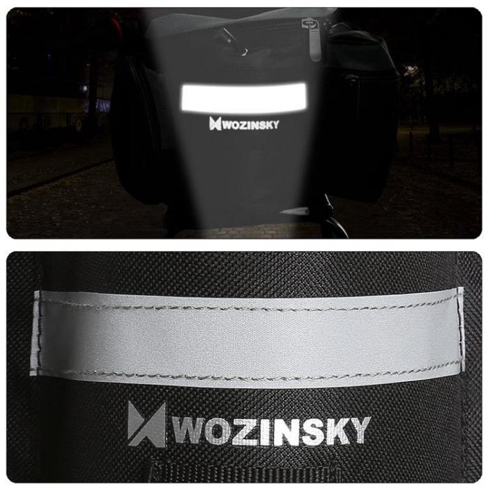Wozinsky - Wozinsky Cykelvska Bakkoffert med rem 6L